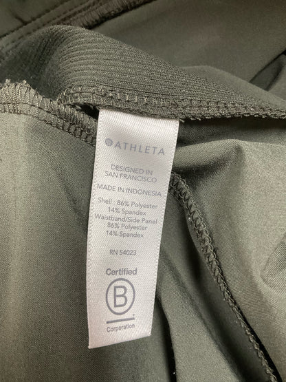 Athleta Brooklyn Ankle Pant Olive Green Tapered Travel Size 4 - ONLINE ONLY