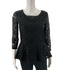 Loft Black Lace Ladies Pre-Owned Top - Size Small - Margaret’s Fine Consignment