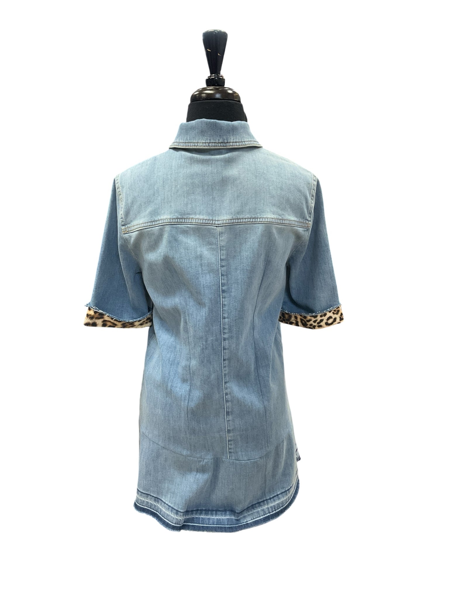 marccain Denim Dress Size L Denim Pre-Owned Ladies Dress - Size L