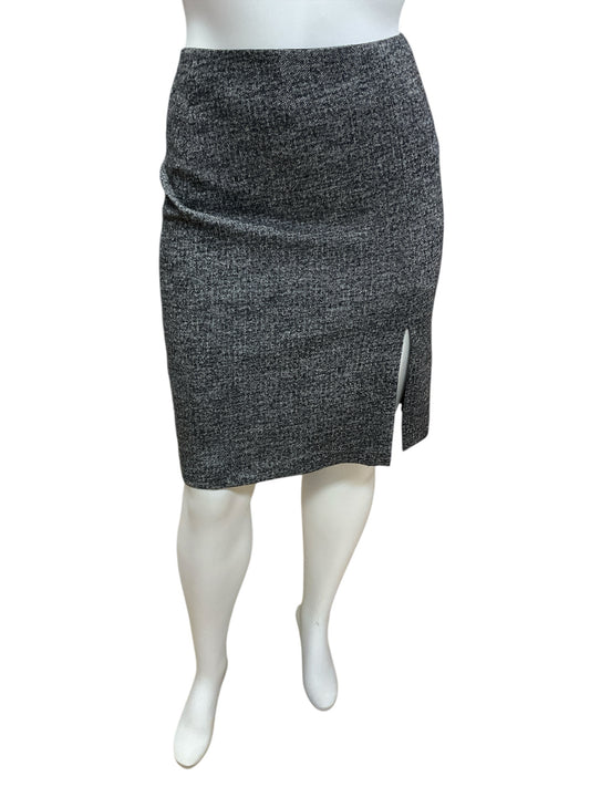 Doncaster Size 16 Gray wool Pre-Owned Skirt