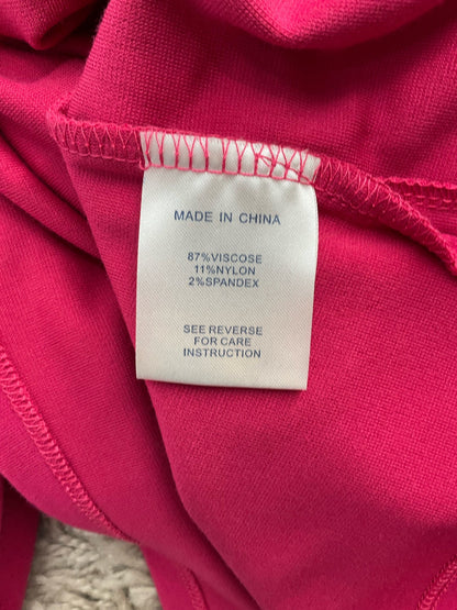 Tyler Boe - Pink Solid Pre-Owned Ladies Casual Top - Size xs