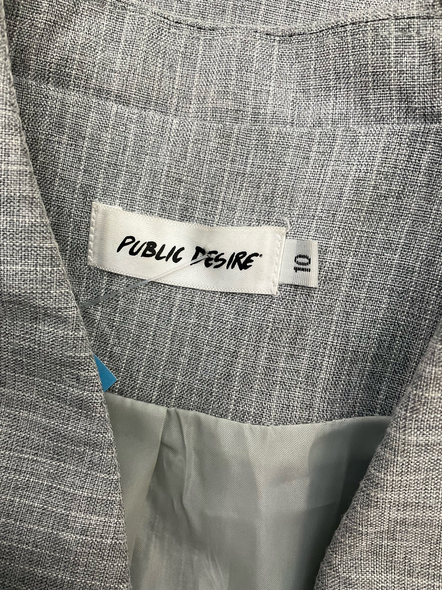 Public Desire Pale Blue Pinstripe Jacket – Women’s Size 10