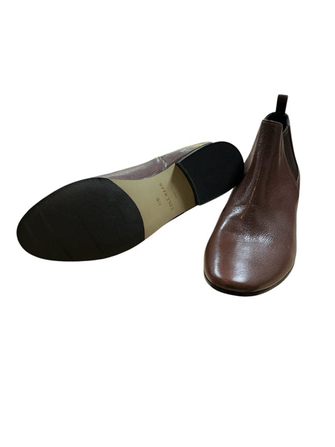 Cole Haan Brown Leather Chelsea Ankle Boots | Women&