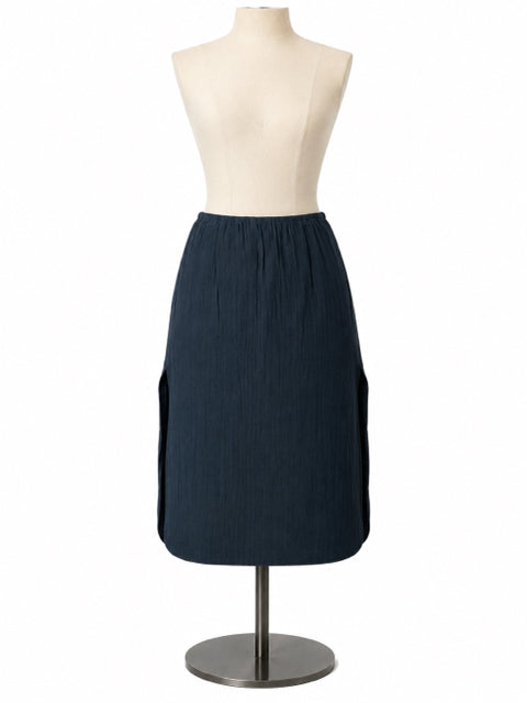 Stark Black Skirt Size XS Black Textured Pre-Owned Ladies Skirt - Size XS