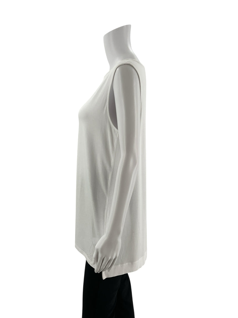 J Jill White Solid Pre-Owned Ladies New with Tags Top - Size Medium
