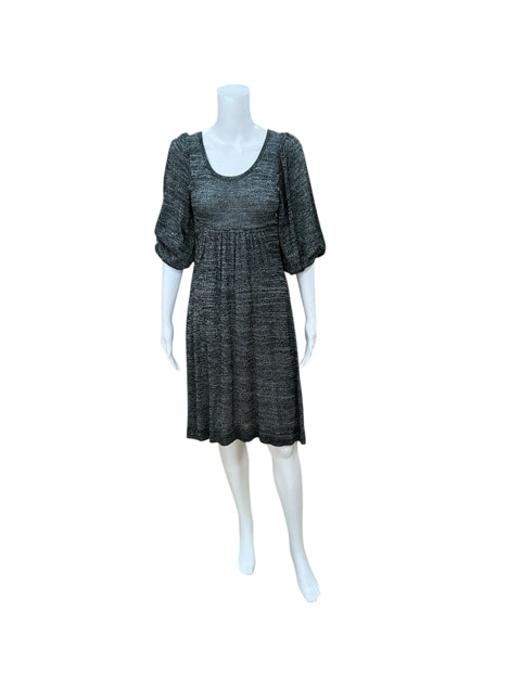 Karen Kane Gray Sparkle Pre-Owned Ladies Dress - Size Small - Margaret’s Fine Consignment