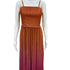 Dress the Population Orange/Pink Ombre Pre-Owned Ladies Dress - Size Medium - Margaret’s Fine Consignment