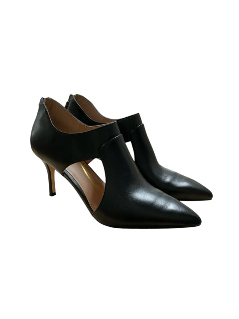 Stuart Weitzman Black Leather D&