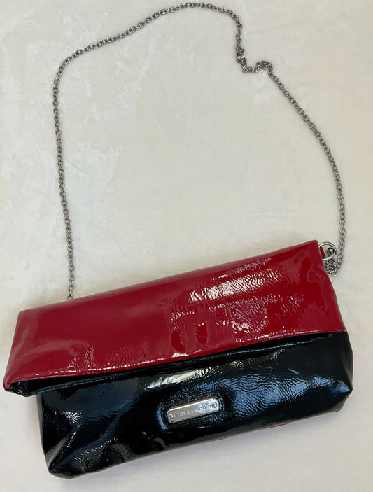 Steve Madden Black/Red Crossbody Bag