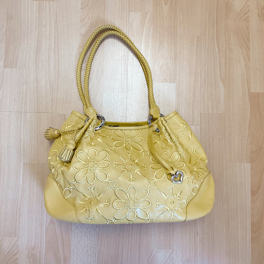 Brighton Yellow Floral Shoulder Bag