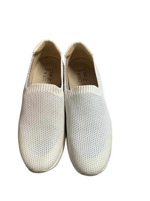Naturalizer Marianne Knit Slip-On Sneaker Womens Size 7.5 White Ivory