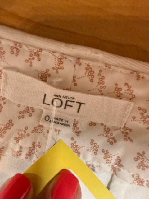 loft ecru Shorts Size 0 ecru Solid New With Tags Shorts - Size 0