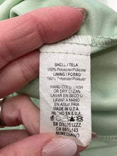 Mystic sage Mini Sage Green Strapless Tulle Dress Embroidered Bodice Medium - Size M