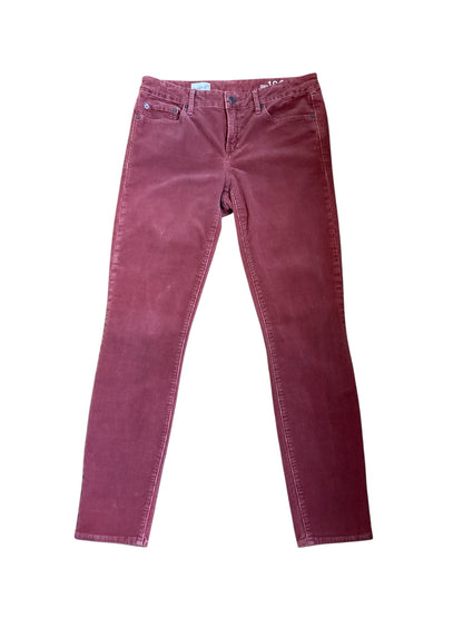 Gap mauve Pant Mauve Pink Corduroy Skinny Pants Size 6 - Size 6