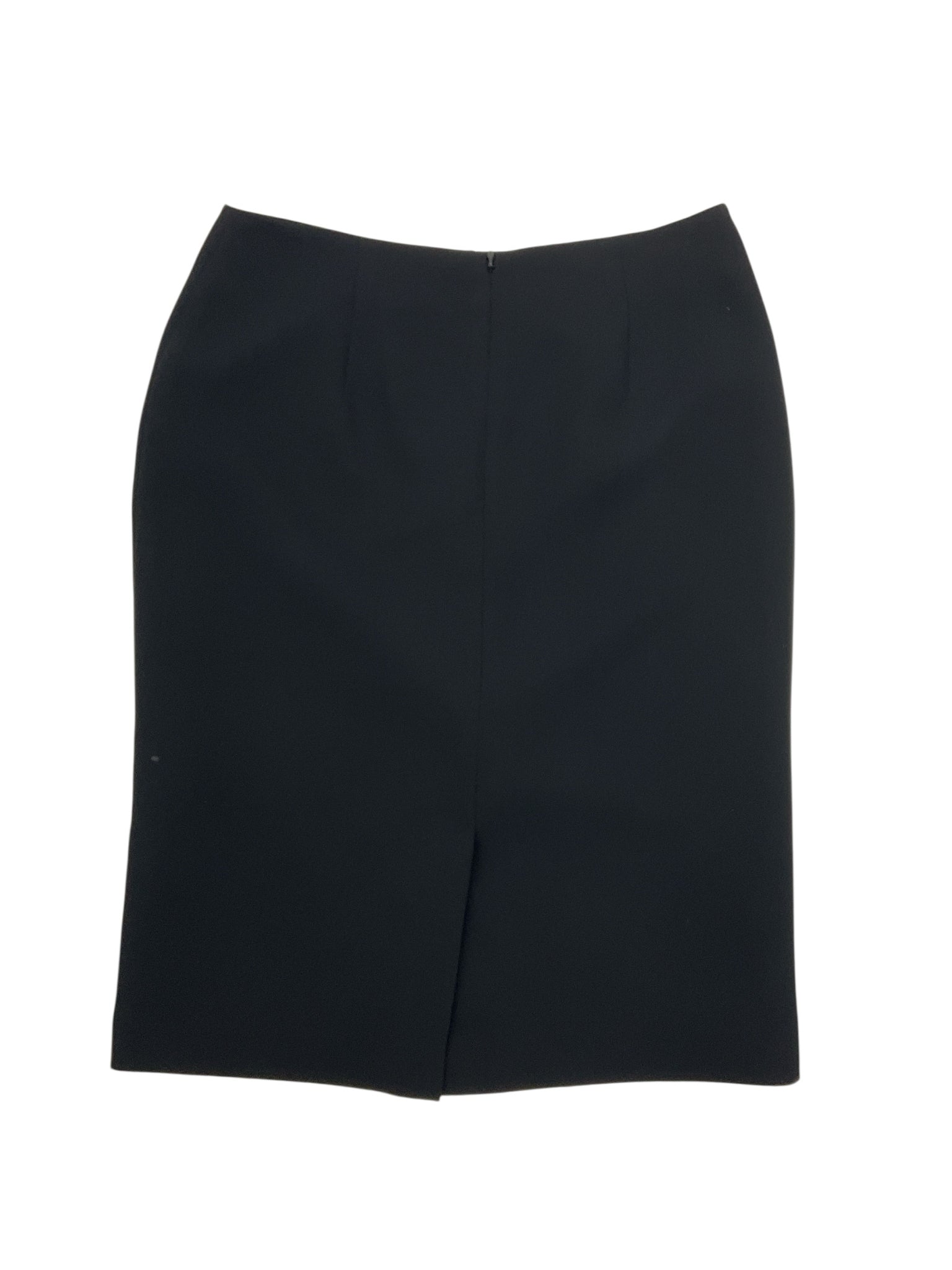 Talbots Black Solid Skirt – Women’s Size 4 – ONLINE ONLY