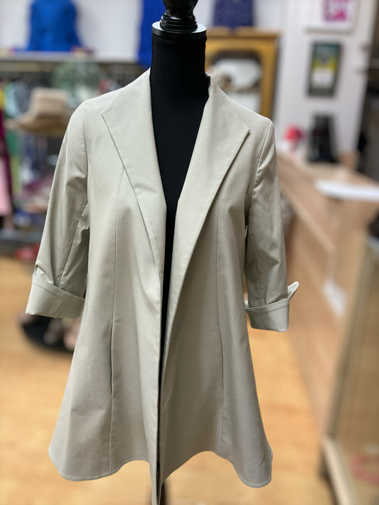 Estelle and Finn Size 6 Tan Solid Jacket