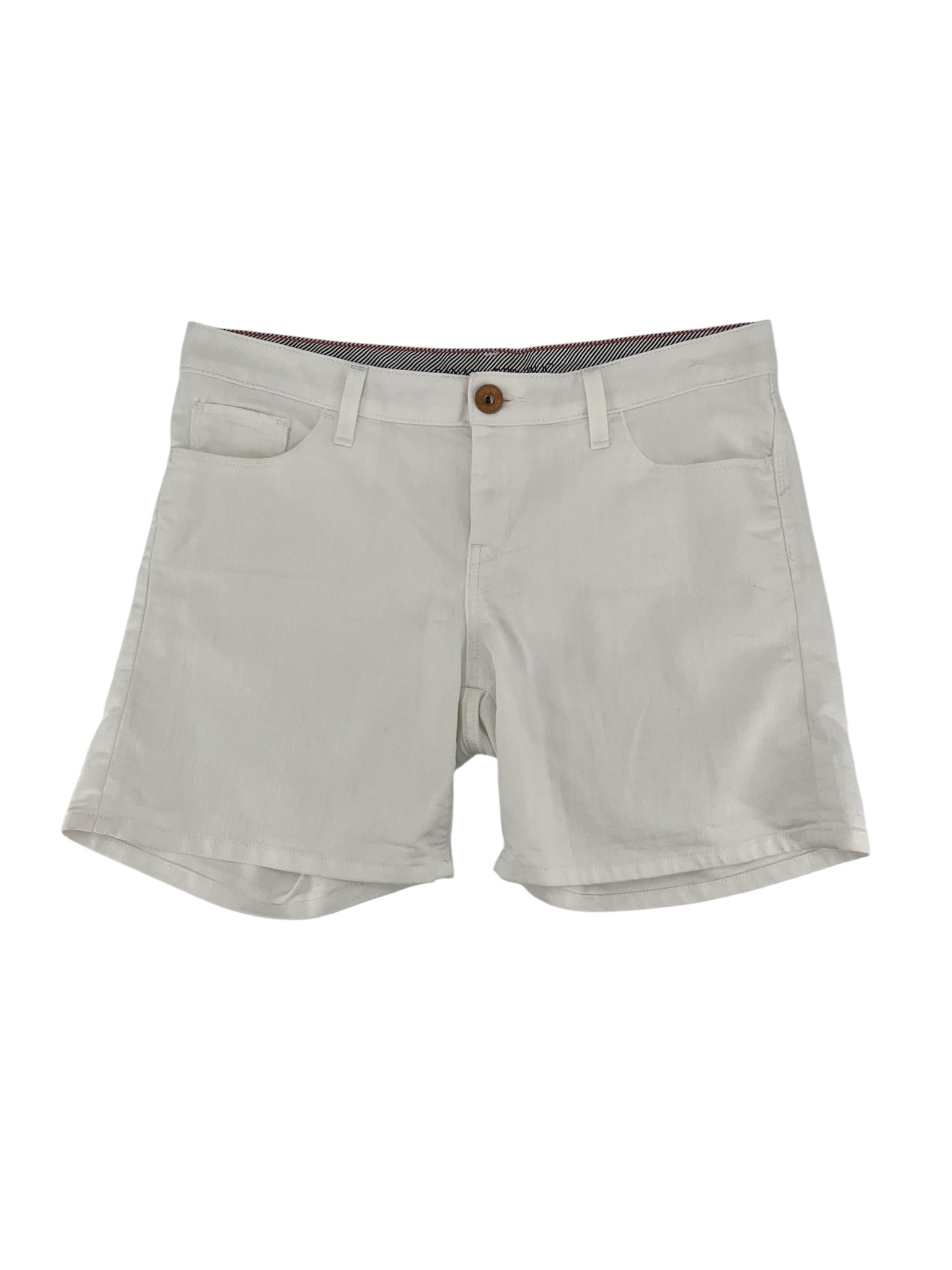 Banana Republic Low Rise Stretch Twill Shorts White Size 6 / 28R