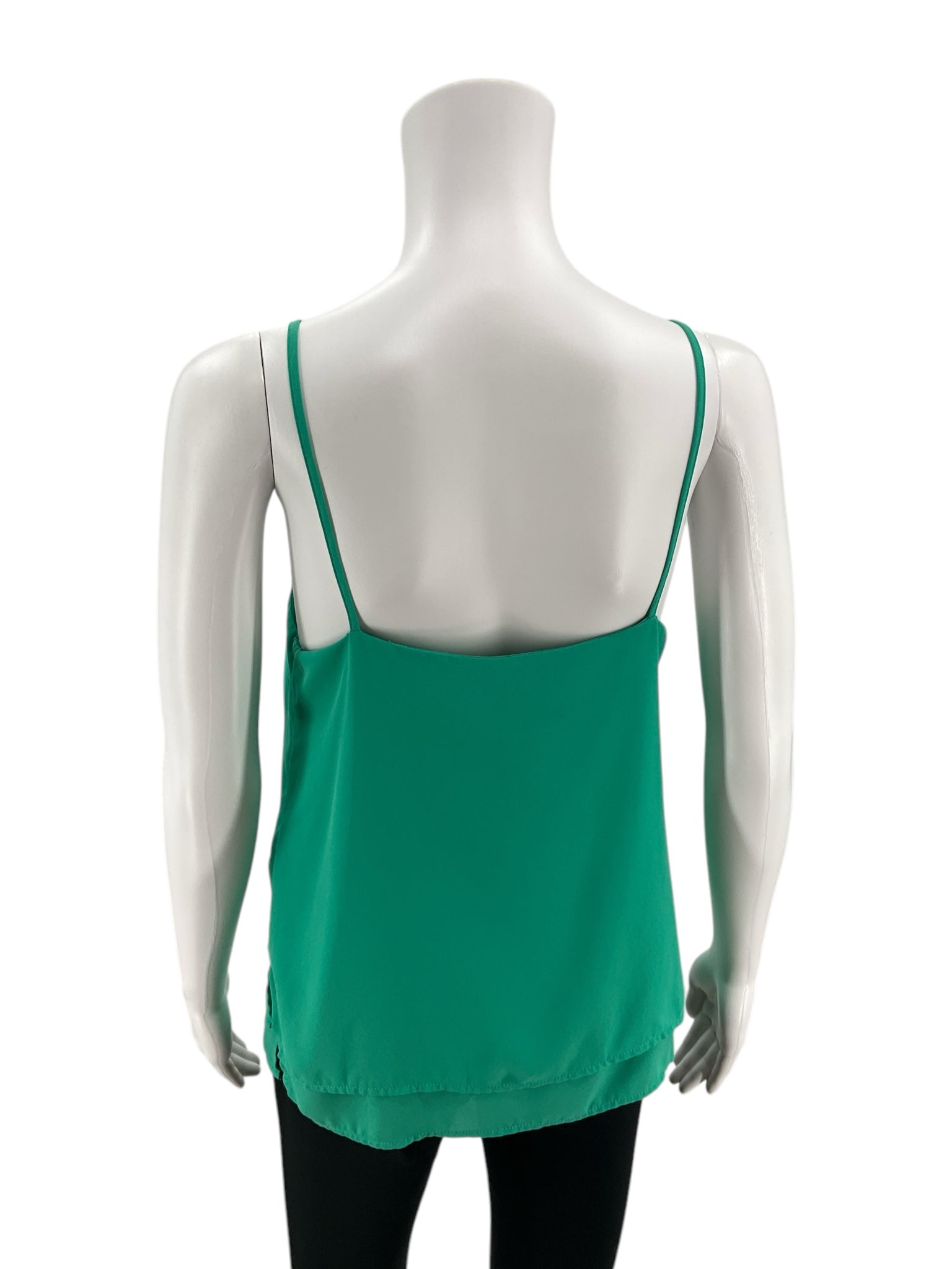 Forever 21 Teal V-Neck Spaghetti Strap Cami Top | Size Small - ONLINE ONLY