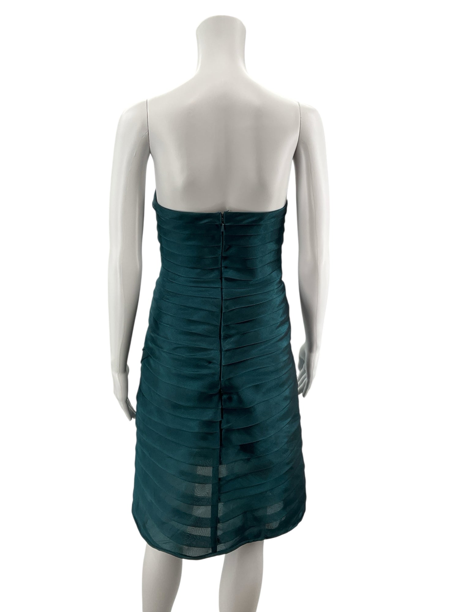 Alex Evening Size 2P Teal Solid Pre-Owned Ladies Dress – Margaret's Fine Consignment