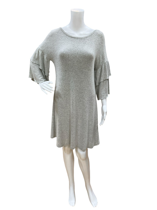 Cupio Size S Gray Heathered Dress