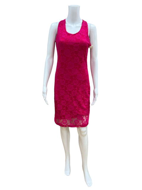 Gianni Bini Size M Pink Lace Dress