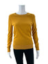 Banana Republic Mustard Solid Pre-Owned Ladies Top - Size Small - Margaret’s Fine Consignment