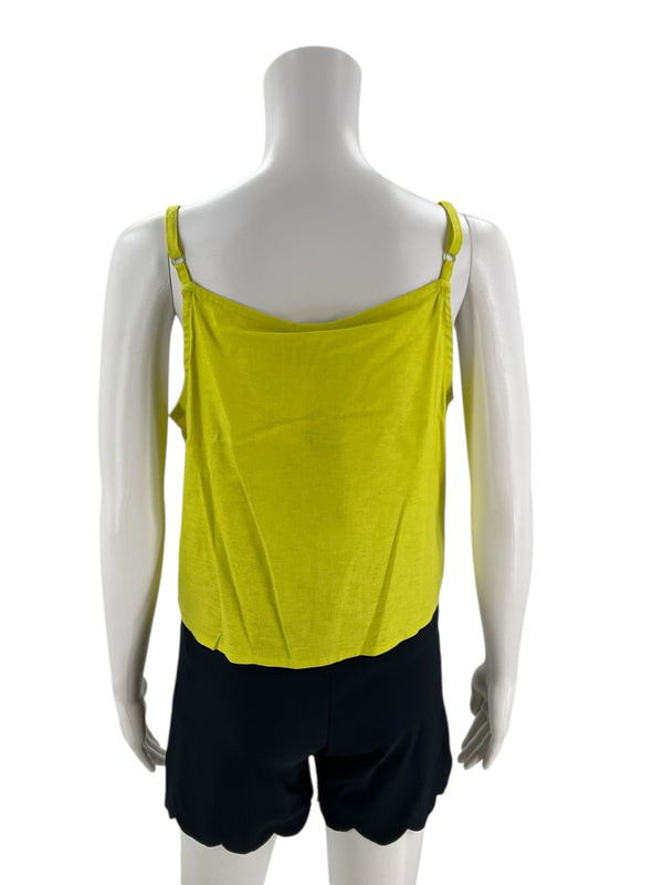 The North Face Yellow Solid Pre-Owned Ladies Top - Size Medium - Margaret’s Fine Consignment