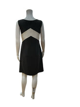 tom and linda platt gray/white A-Line Black & White Colorblock A-Line Dress Size 4 - Size 4