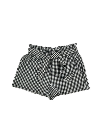 I.N. San Francisco Gingham Paperbag Shorts with Belt | Size Medium