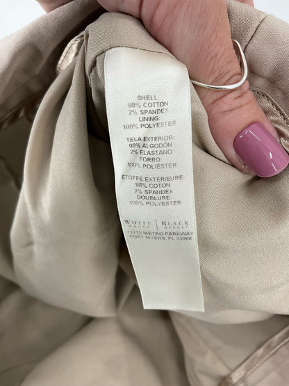 White House Black Market Khaki Pre-Owned Ladies Shorts - Size 10 - Margaret’s Fine Consignment