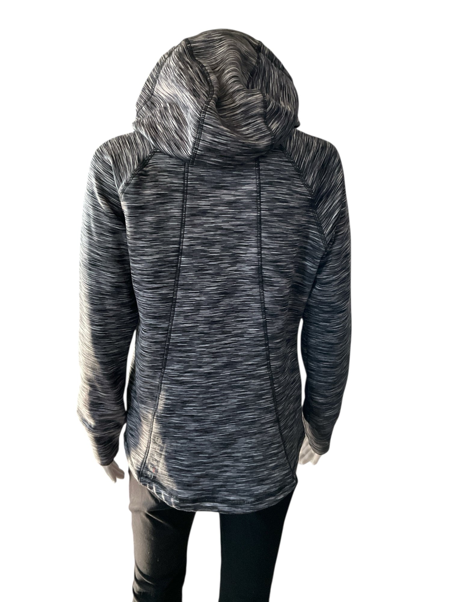 Spyder Black/Gray Heathered Pre-Owned Ladies Jacket - Size Medium - Margaret’s Fine Consignment