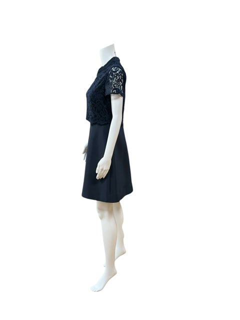 Erin Fetherston Navy Lace Pre-Owned Ladies Dress - Size 6 - Margaret’s Fine Consignment