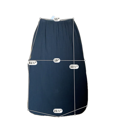 Stark Black Skirt Size XS Black Textured Pre-Owned Ladies Skirt - Size XS