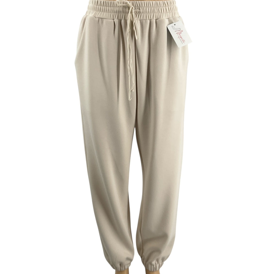 P. CILL Cream Butter Modal Jogger Pants – Size Medium, New With Tags - Margaret’s Fine Consignment