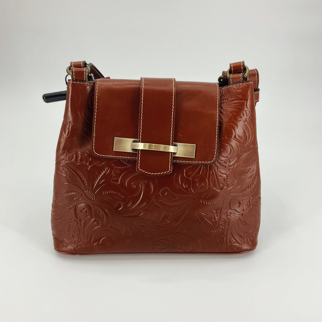 Patricia Nash Cognac Pre-Owned Ladies Purse