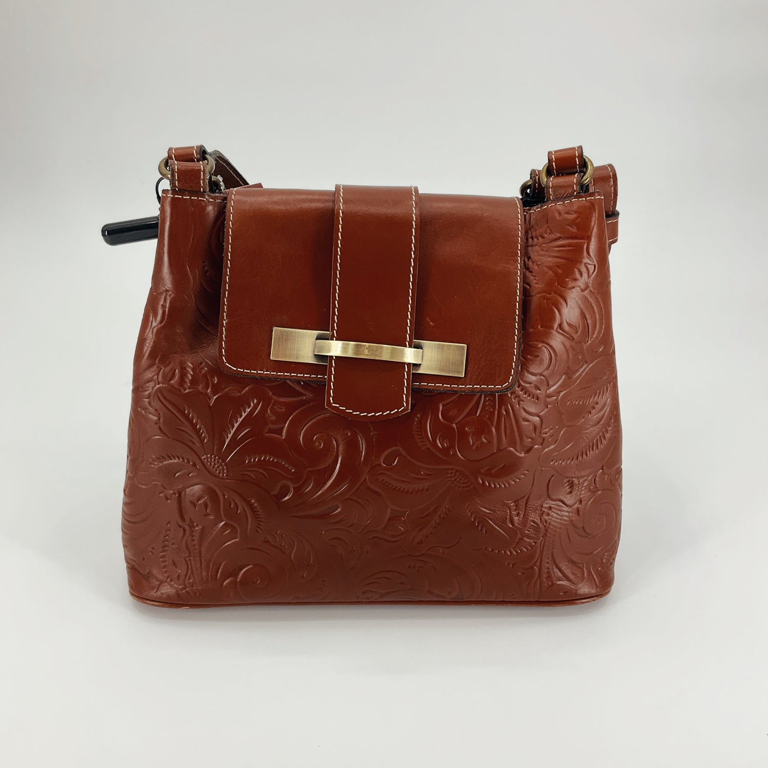 Patricia Nash Cognac Pre-Owned Ladies Purse