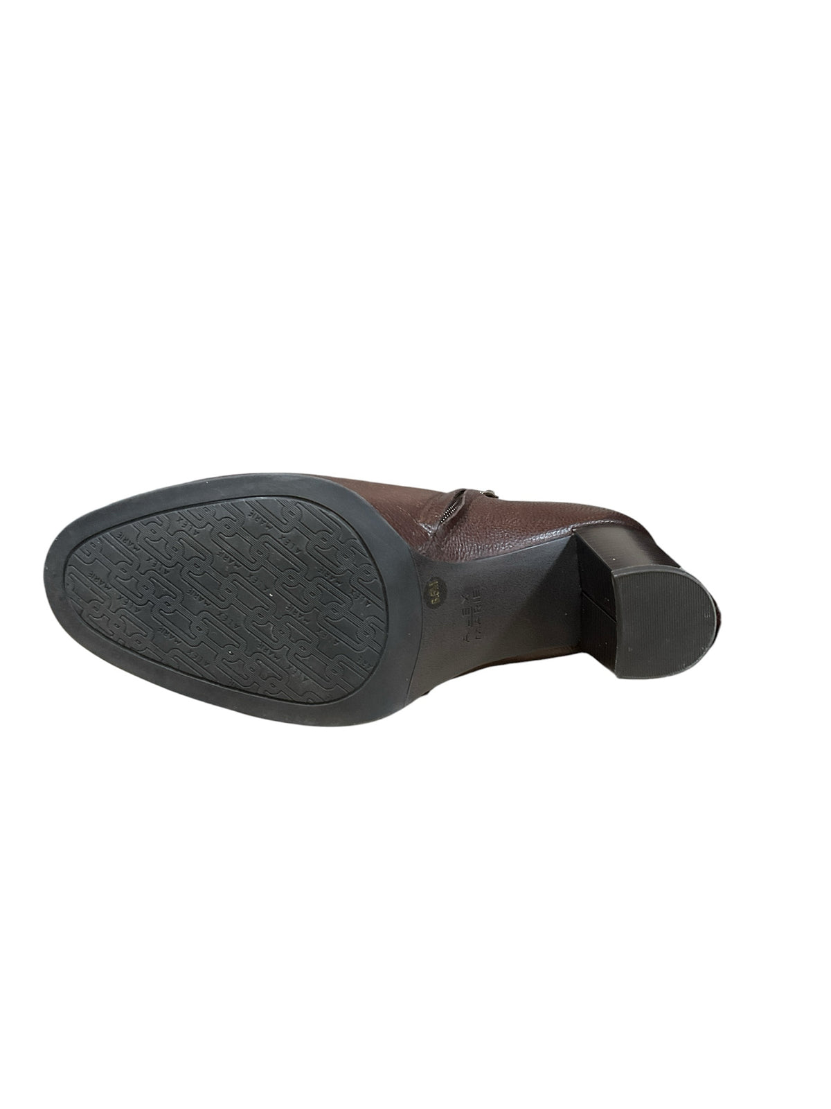 Alex Marie Alaire Brown Leather Water Resistant Ankle Booties Size 8.5