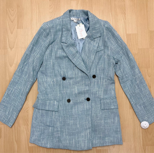 HYFVE Size L Blue Textured Blazer