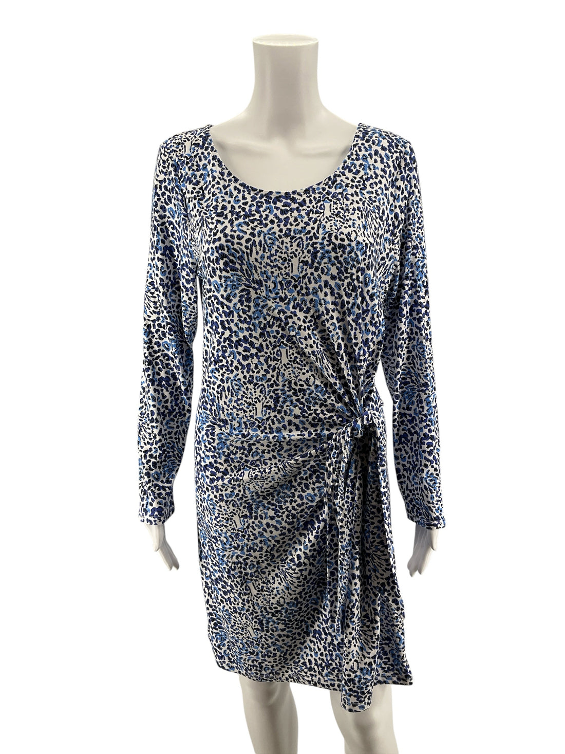 Lilly Pulitzer Kimi Dress Onyx Wild Within Print NWT Size Large