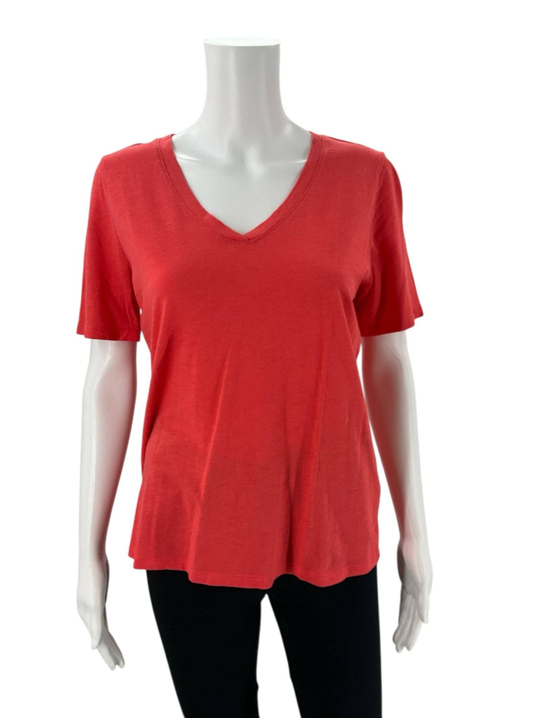 Banana Republic Coral Solid Top - Size Small - Margaret’s Fine Consignment