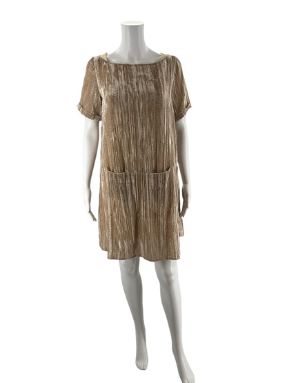 Floreat Cream Velvet Pre-Owned Ladies Dress - Size XS - Margaret’s Fine Consignment