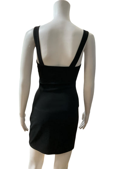 Zara Black Sleeveless Little Black Dress (LBD) Size Small - ONLINE ONLY