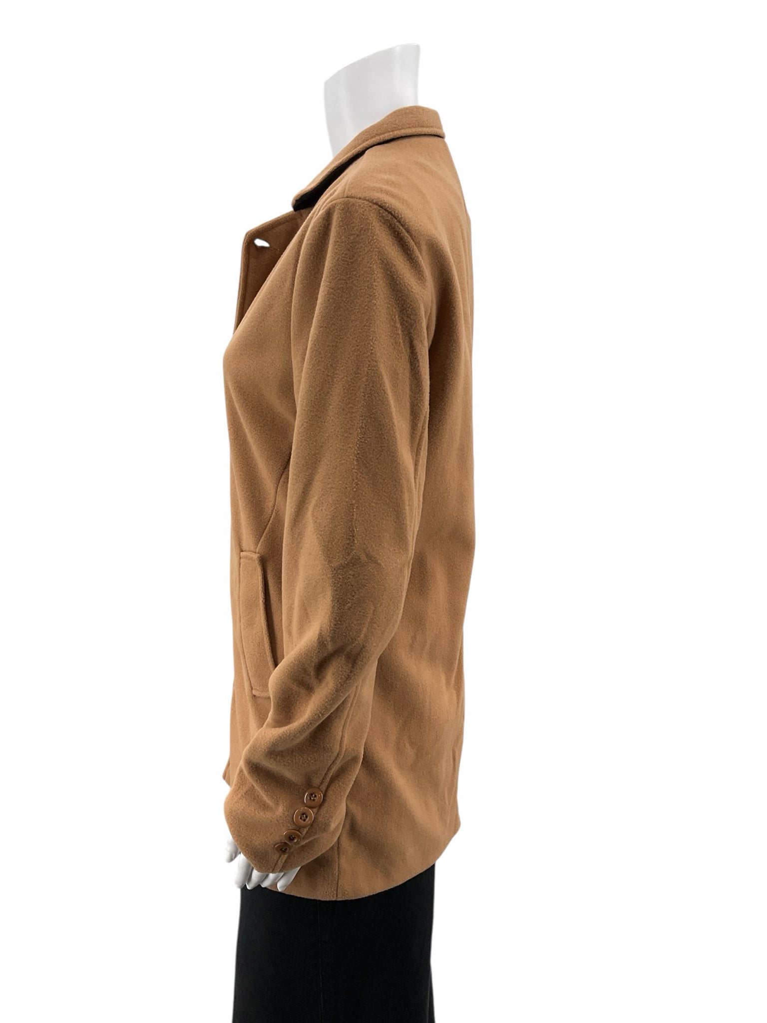 KP Camel Solid Pre-Owned Ladies Blazer - Size Large - ONLINE ONLY