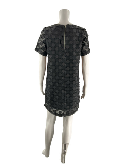 Entro Black Circles Pre-Owned Ladies Dress - Size Small - ONLINE ONLY