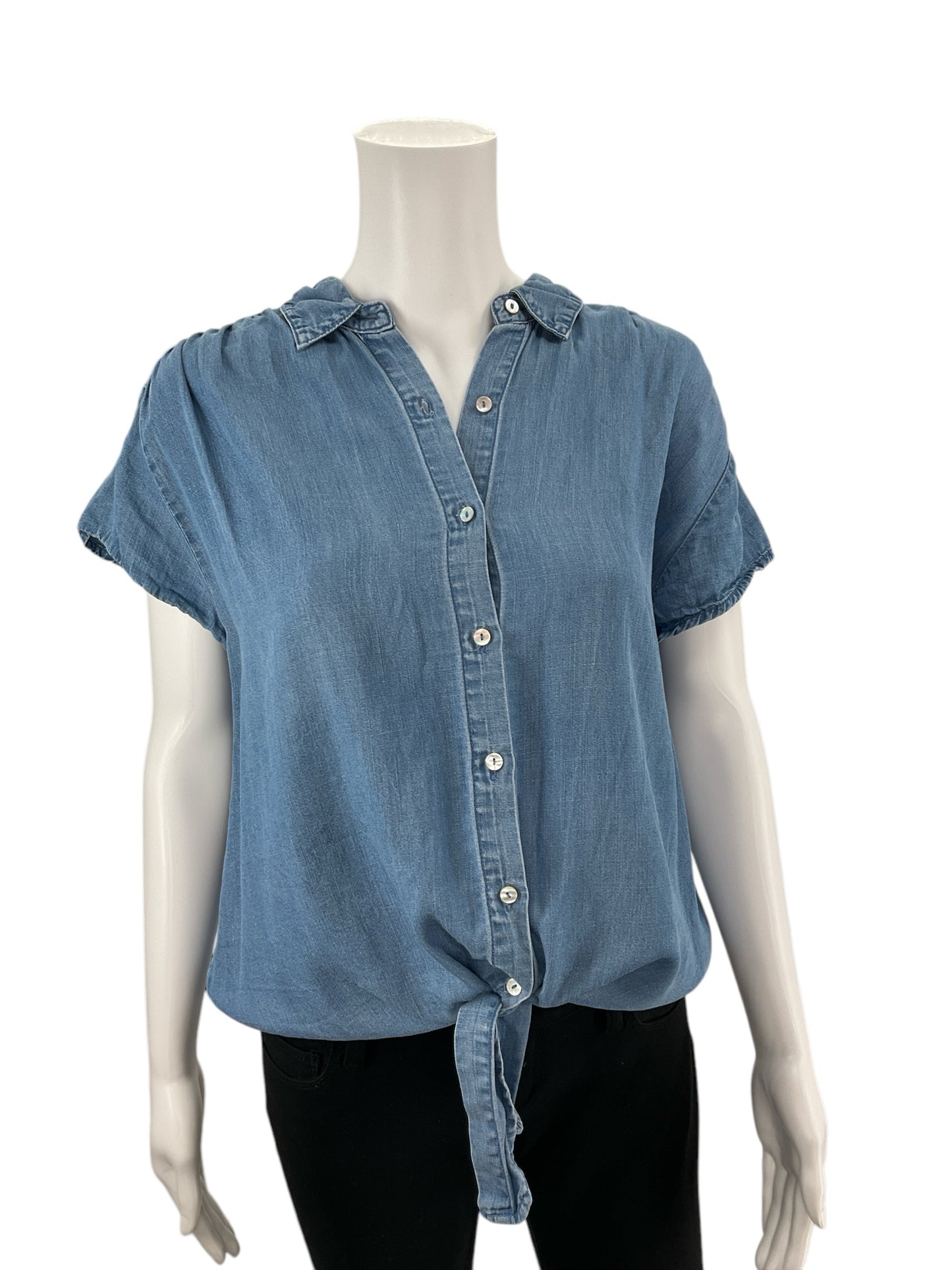 Grand & Greene Blue Solid Top Size Medium