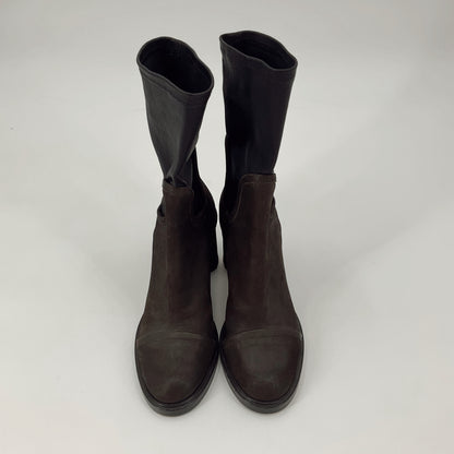 Vero Cuoio Brown Solid Boots Size 6