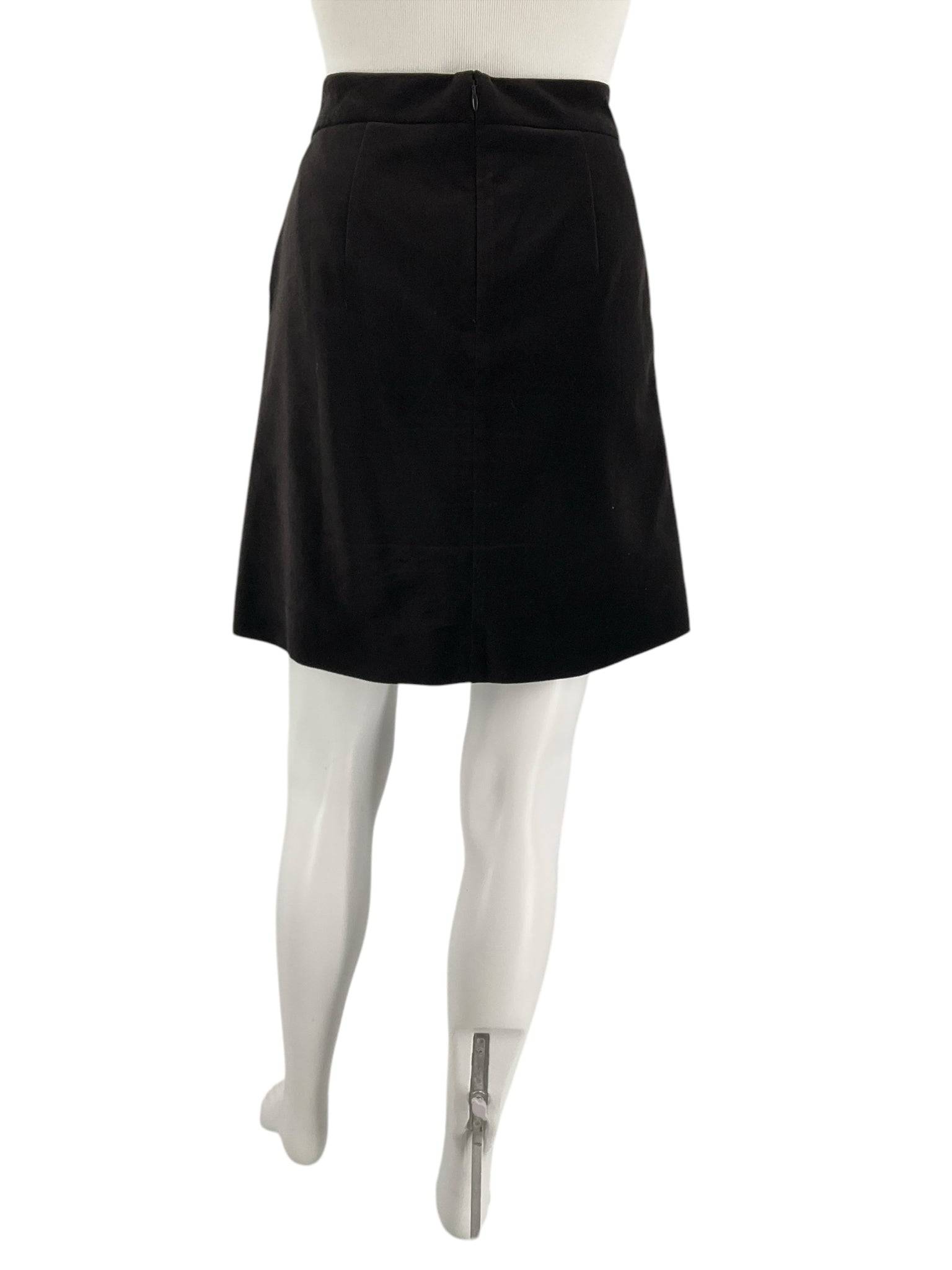 Ann Taylor Black Pre-Owned Ladies Skirt - Size 6 Petite - Margaret’s Fine Consignment