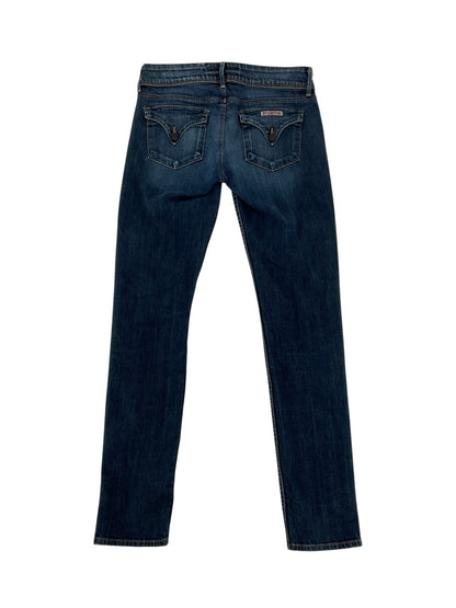 Hudson Size 8 Blue Denim Solid Pre-Owned Ladies Jeans