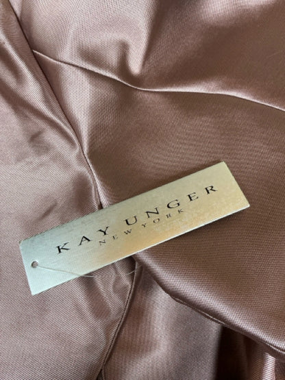 Kay Unger mauve Dress Size 12 mauve Solid Pre-Owned Ladies New With Tags Dress - Size 12