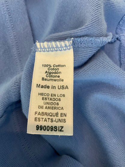 Michael Stars Blue 2x1 Rib Scoop Neck Tank Top Size S | Pre-Owned